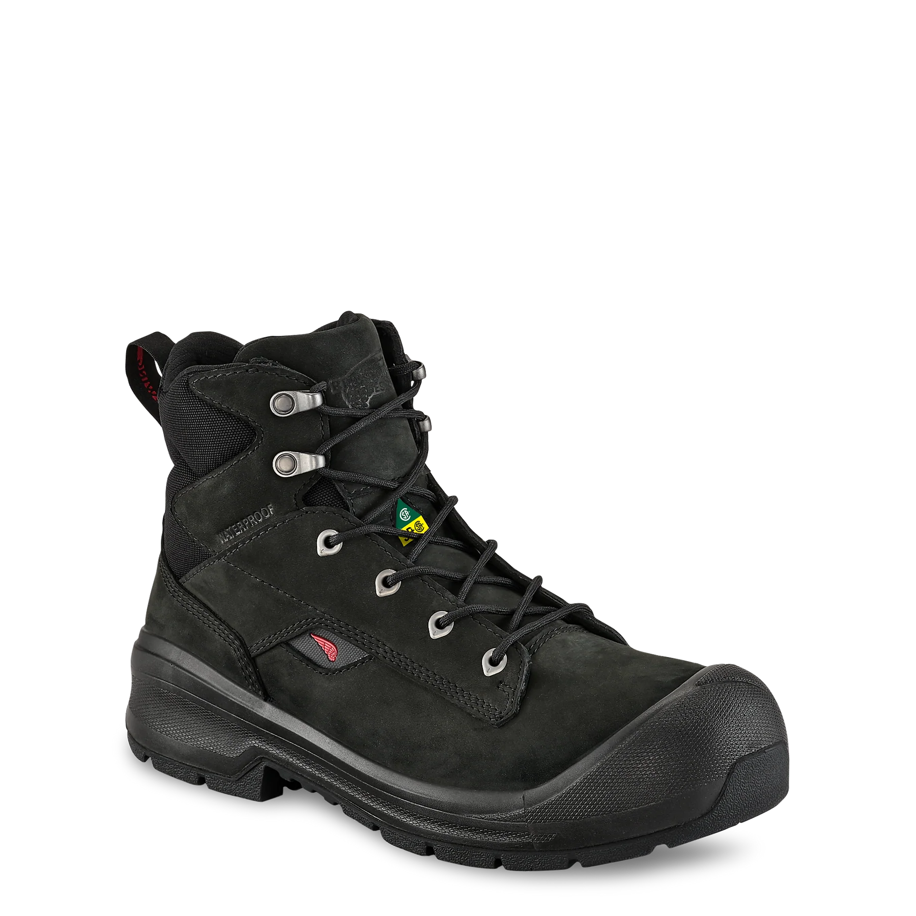 Red Wing Versapro 3029 6" Lace Boot Black