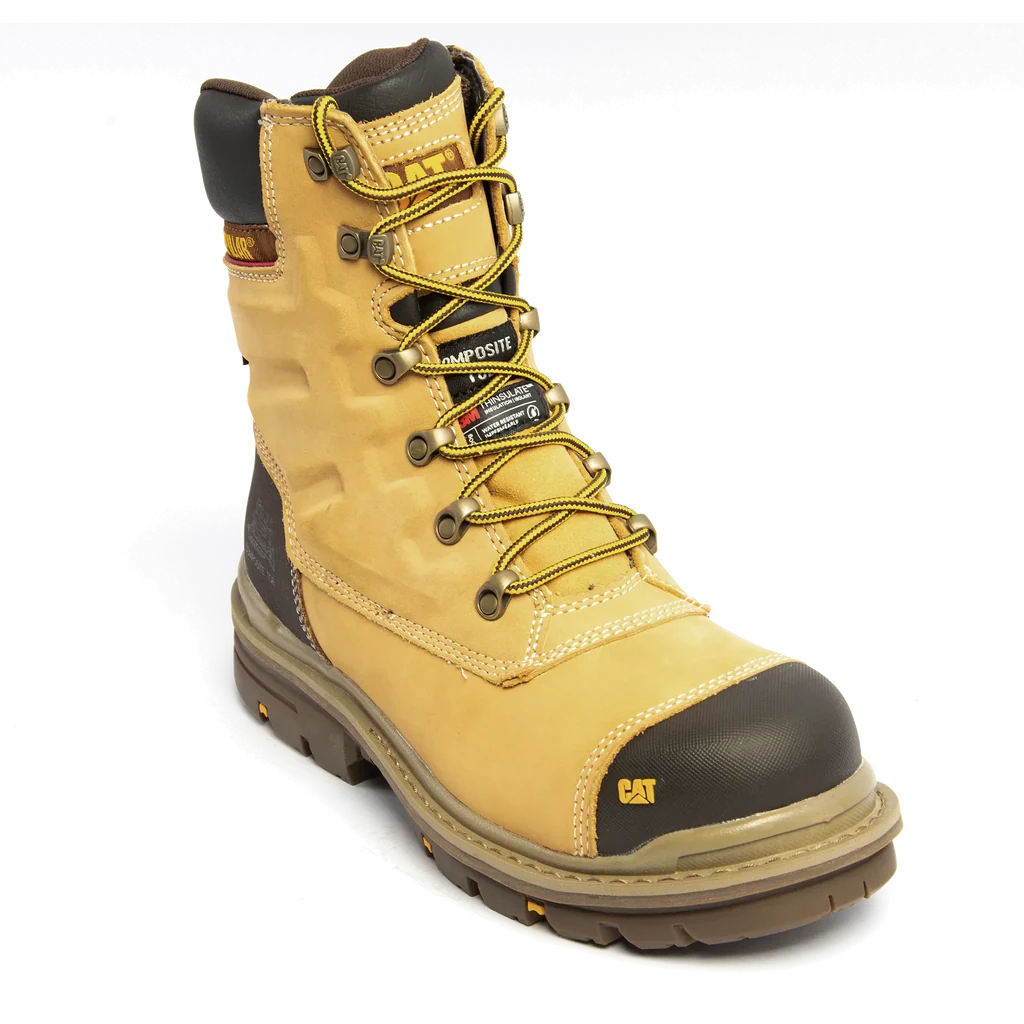 CAT 7063 S3/SRC/HRO Premier 8" Honey Safety Boot