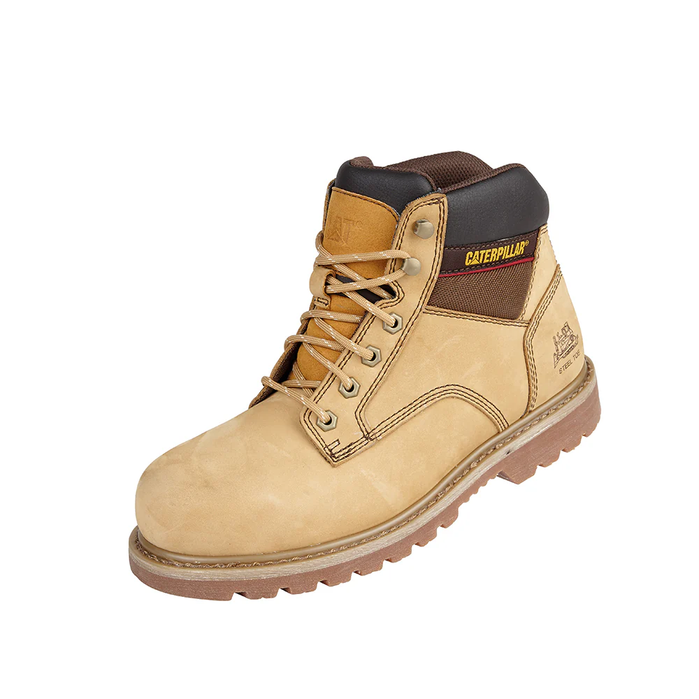 CAT 7002 SB SRC HRO Tracker Honey Leather Steel Safety Boot