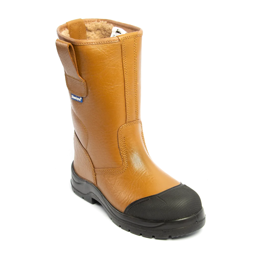 Himalayan 9102 S1P/SRC Tan HyGrip Safety Warm Lined Rigger Boot