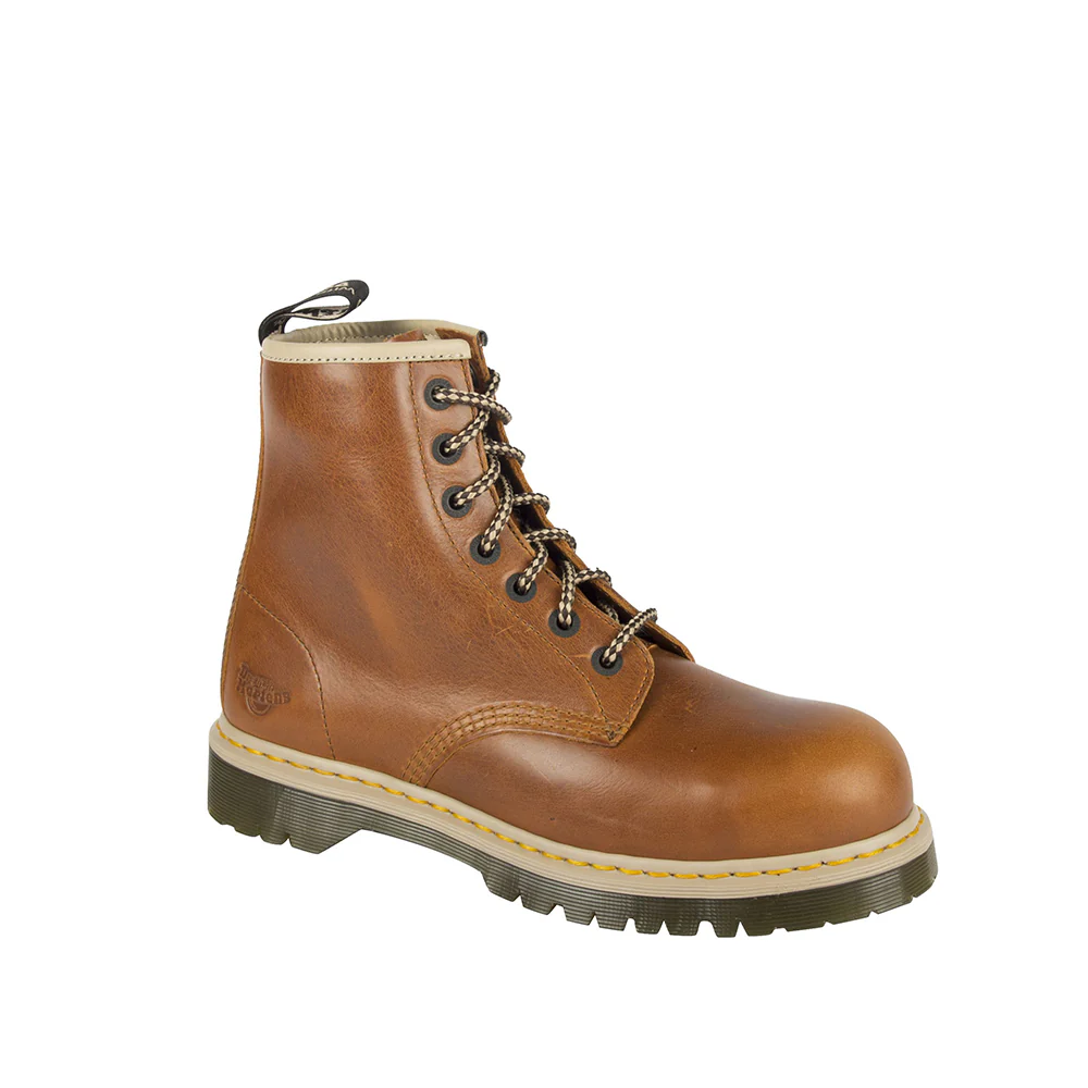 Dr Martens 6604 ICON 7B7 SB/SRA Tan Leather Safety Boot