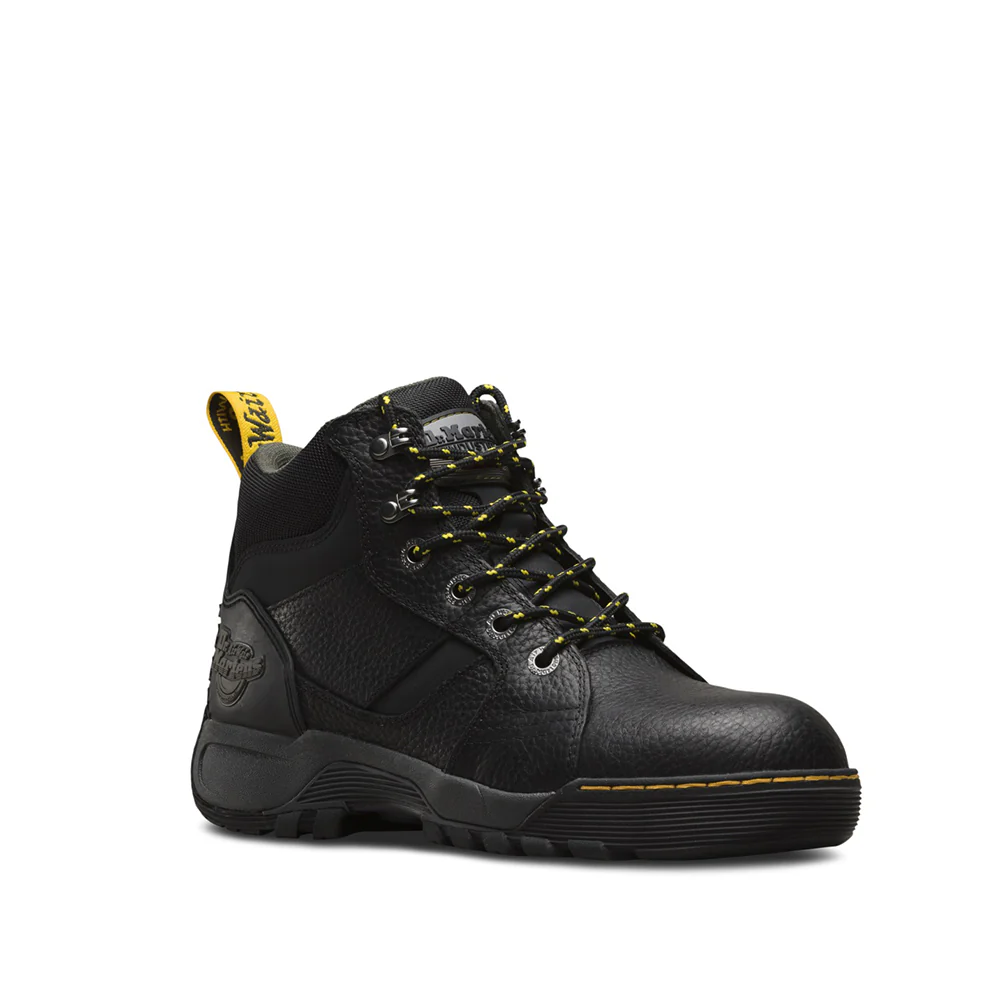 Dr Martens 6934 GRAPPLE SB/SRC Black Leather Safety Boot