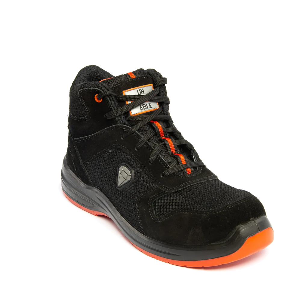 Unbreakable U118 Reef Hi S1P Black Hiker Boot