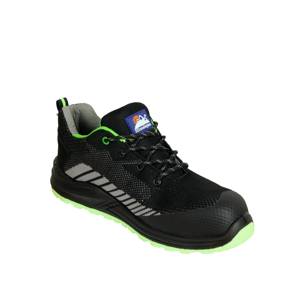 Himalayan Active 4360 S1PL/SR Composite Black/Lime Safety Trainer