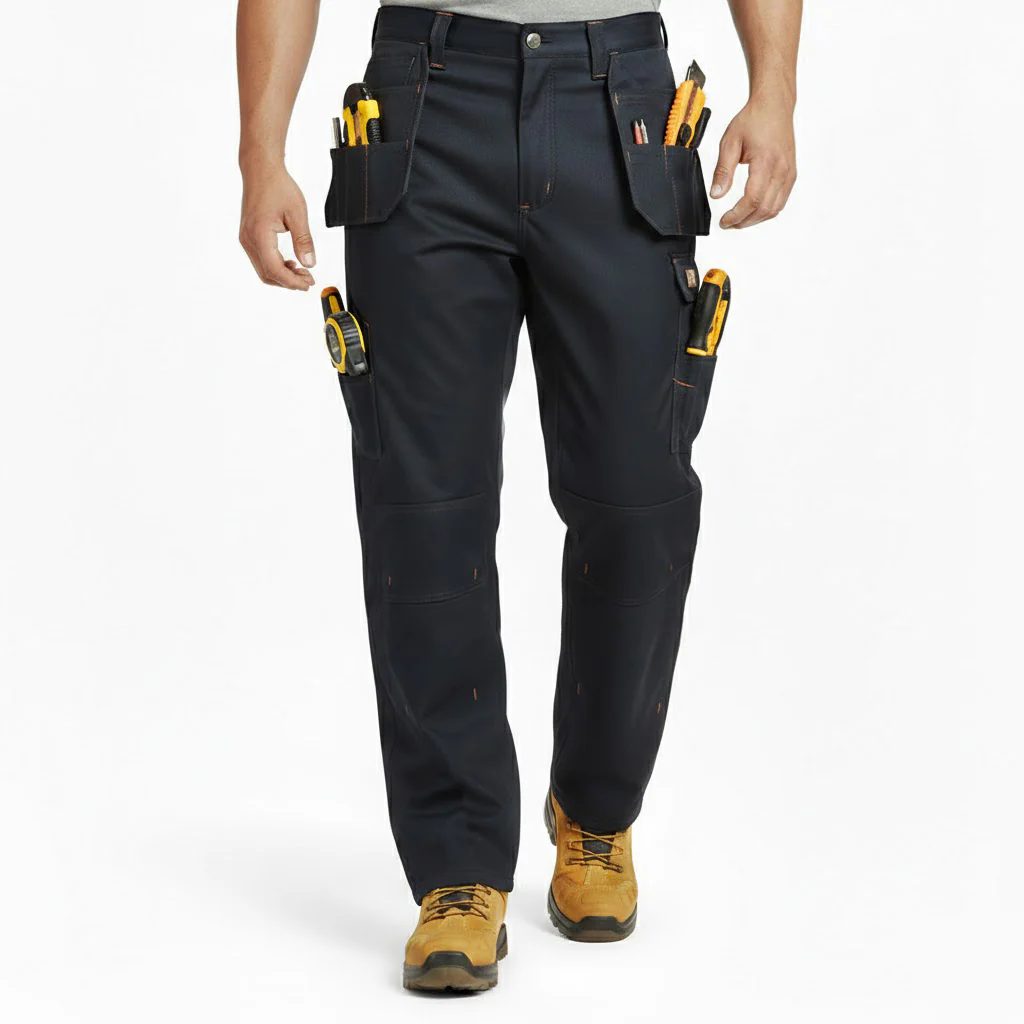 Unbreakable U220 Eagle Pro Black Multi-Pocket Work Trouser