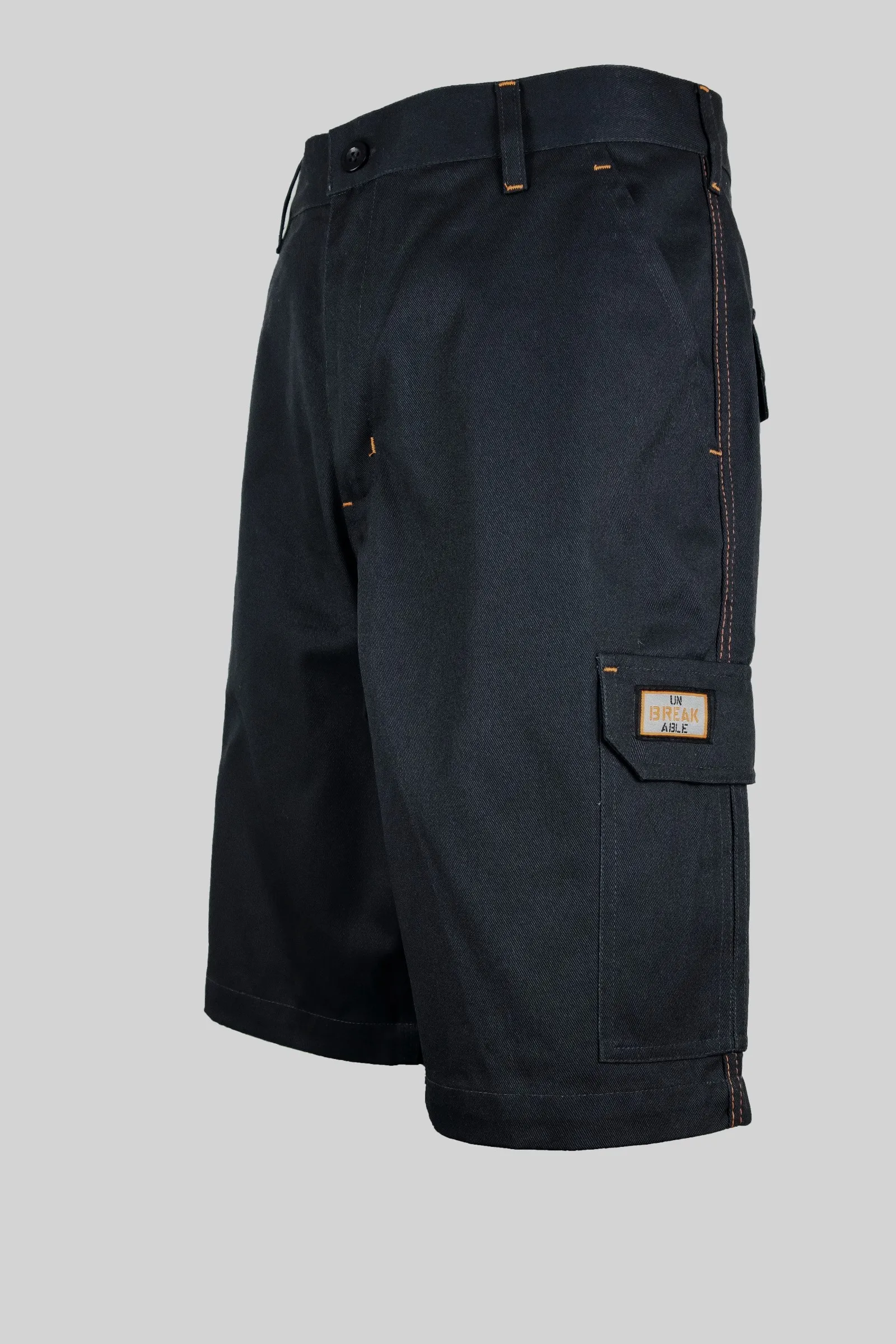 Unbreakable U235 Cargo Pro Black Work Shorts